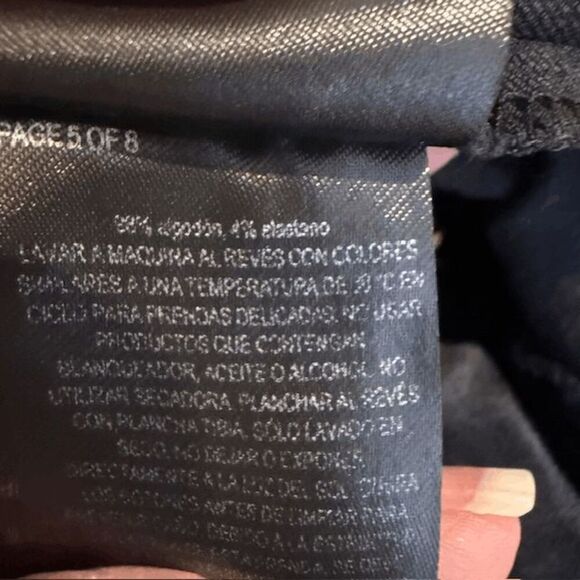 Ted Baker Liroi High Waisted Stretch Trousers Side Button Detail Black Size 0 - Picture 8 of 13